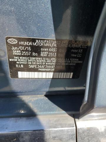 2017 HYUNDAI SONATA SPO - 5NPE34AF7HH452811