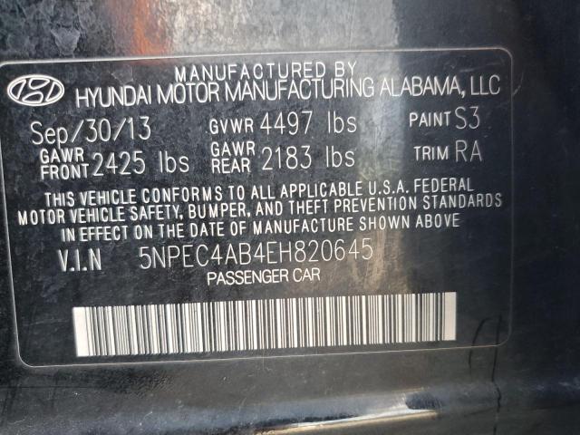 2014 HYUNDAI SONATA SE - 5NPEC4AB4EH820645