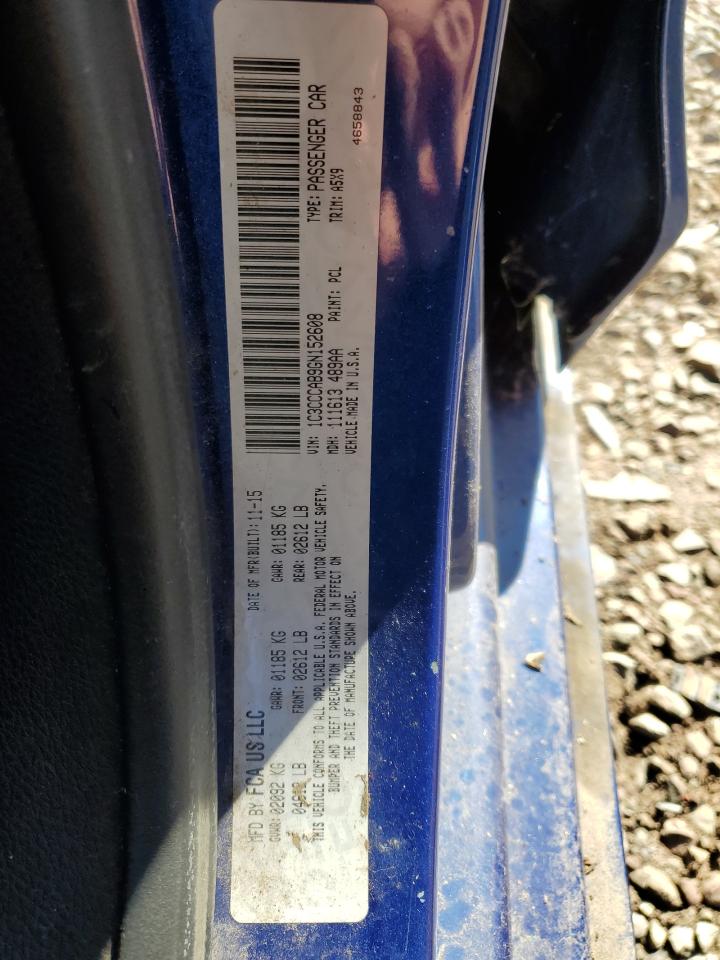 Lot #3308215225 2016 CHRYSLER 200 LIMITE