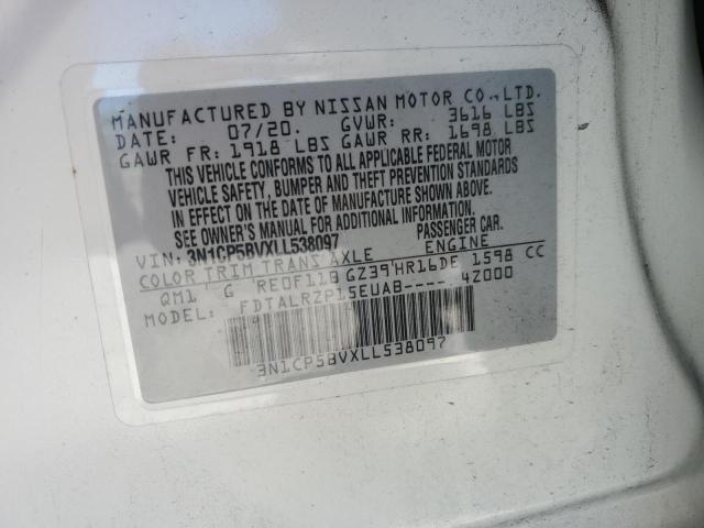 2020 NISSAN KICKS S #3296984831