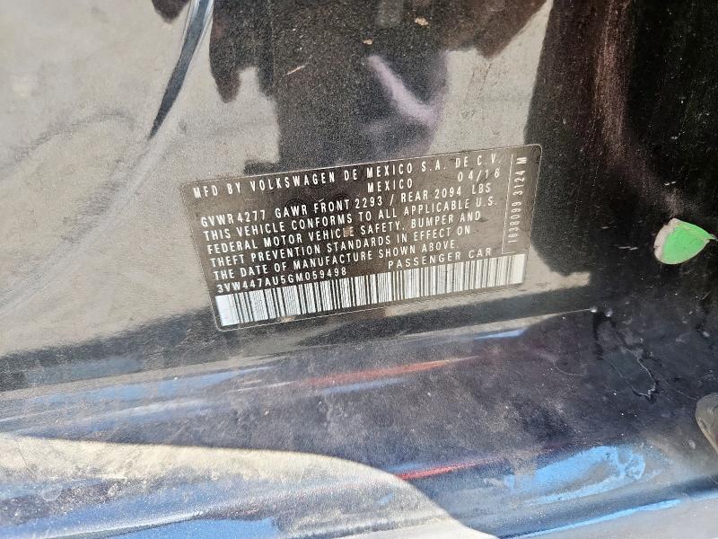 2016 VOLKSWAGEN GTI S/SE - 3VW447AU5GM059498