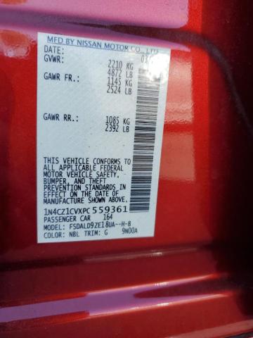 2023 NISSAN LEAF SV PL 1N4CZ1CVXPC559361