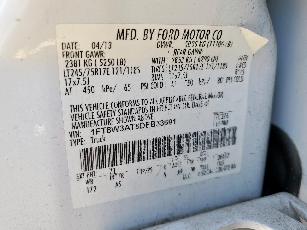 FORD F-350 SUPER DUTY