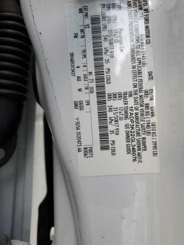 2016 FORD FOCUS SE #3274733808