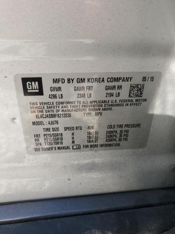 2015 BUICK ENCORE - KL4CJASB8FB212036