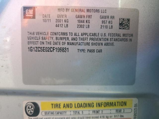 2012 CHEVROLET MALIBU 1LT - 1G1ZC5E02CF196831