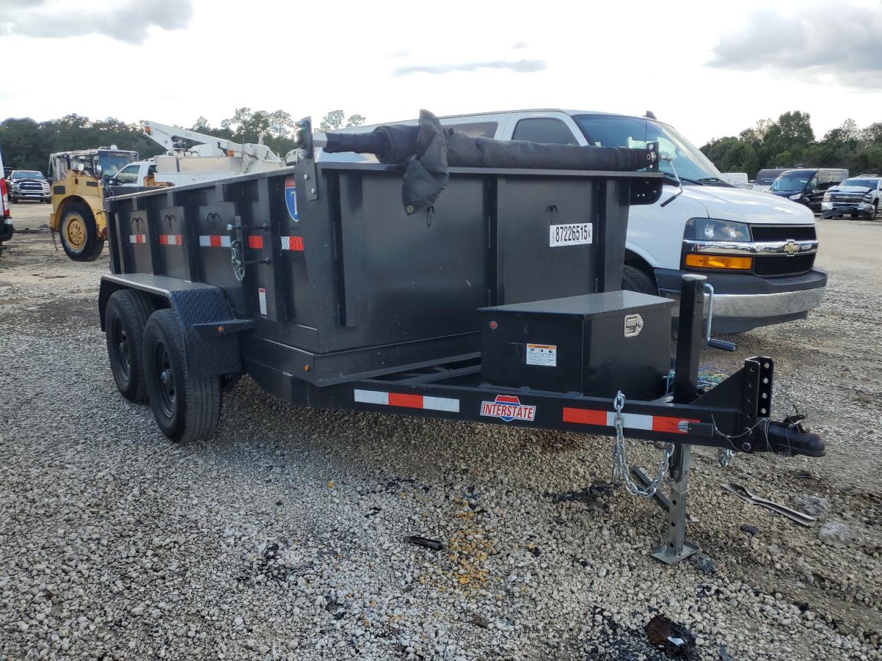 Lot #3268336027 2025 INTERSTATE 10' BUMPER PULL DUMP