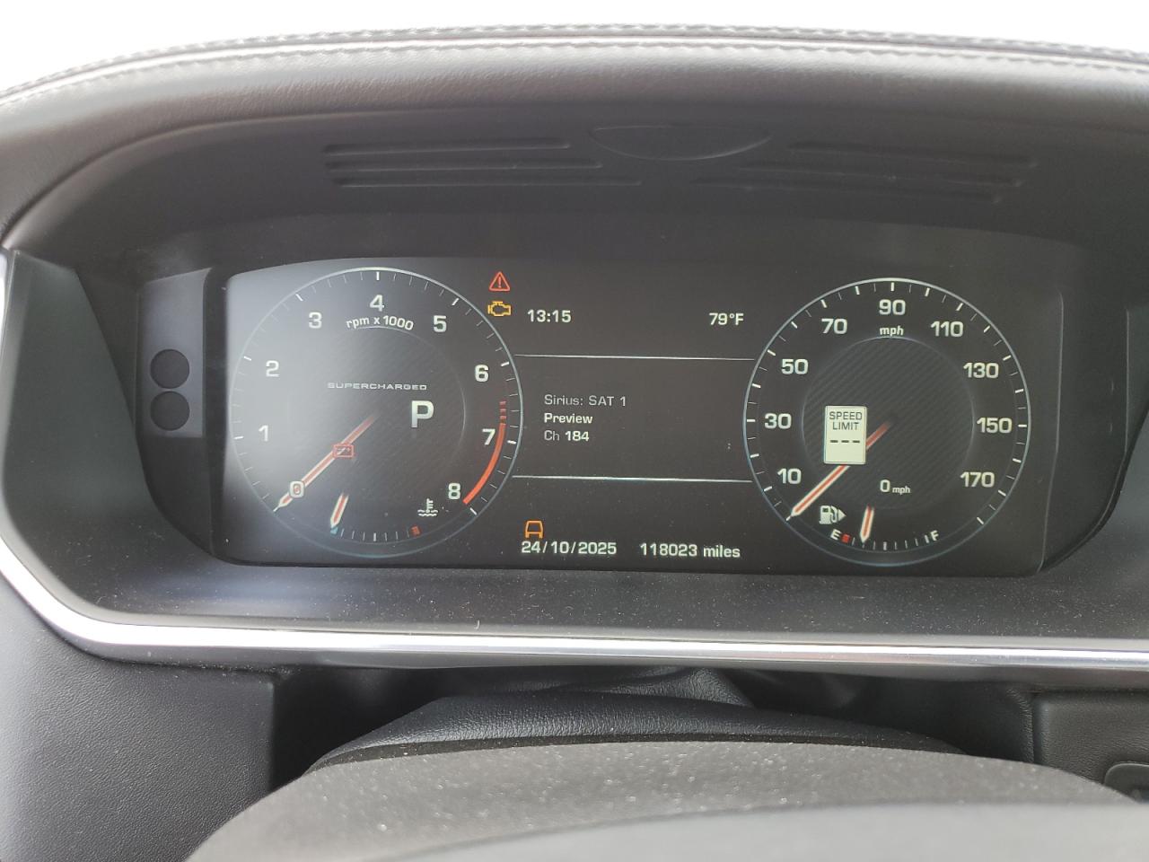 LAND ROVER RANGE ROVER SUPERCHARGED