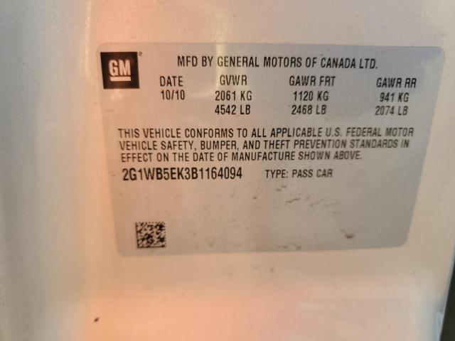 2011 CHEVROLET IMPALA LT - 2G1WB5EK3B1164094