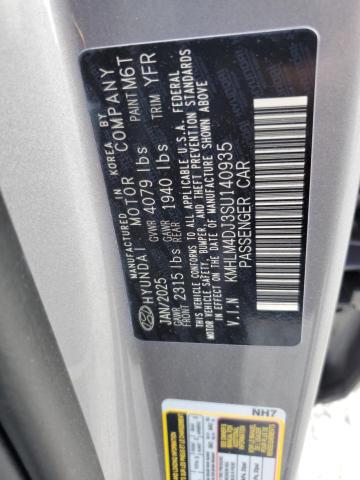 2025 HYUNDAI ELANTRA BL #3302799896