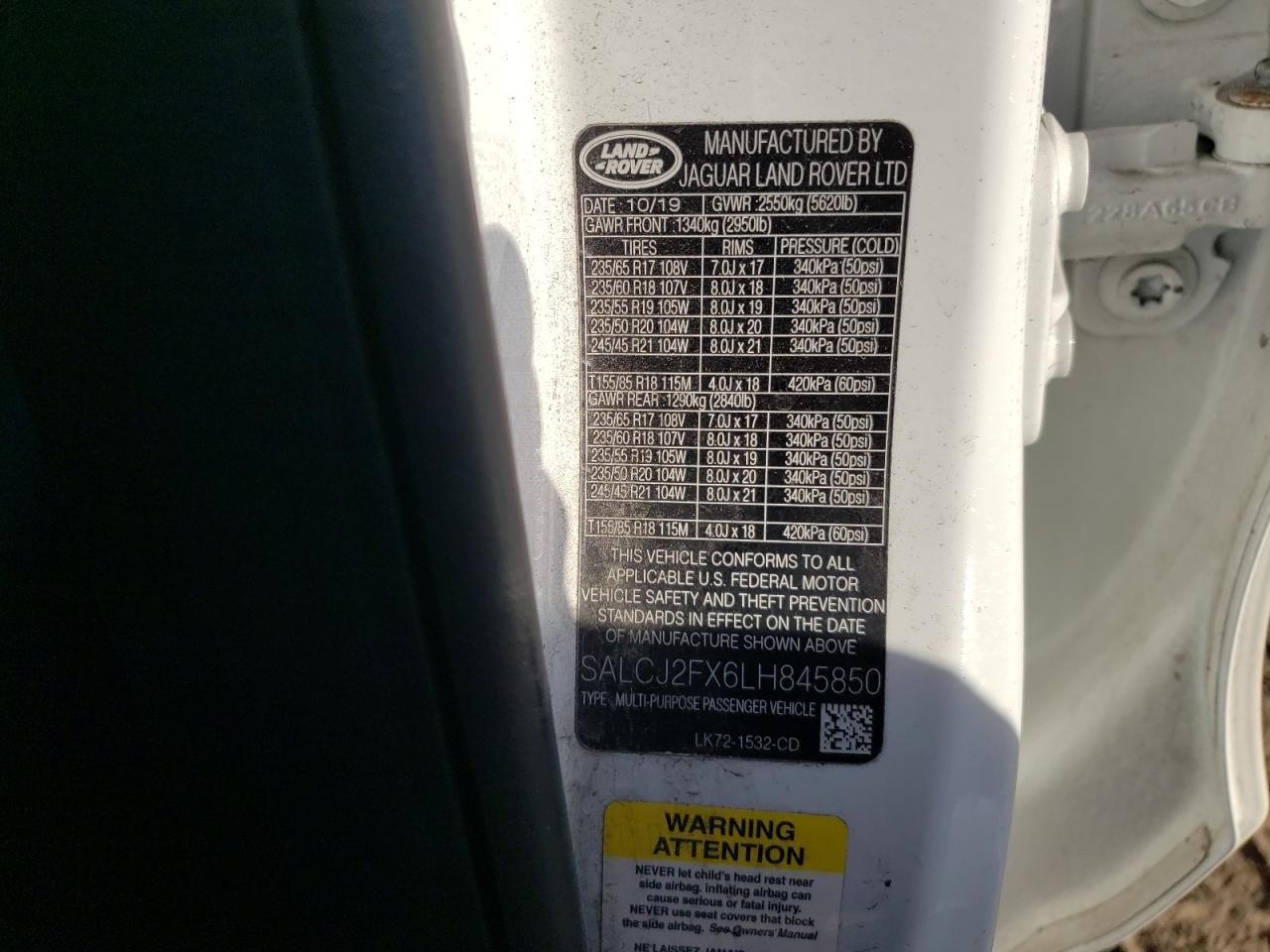 LAND ROVER DISCOVERY S