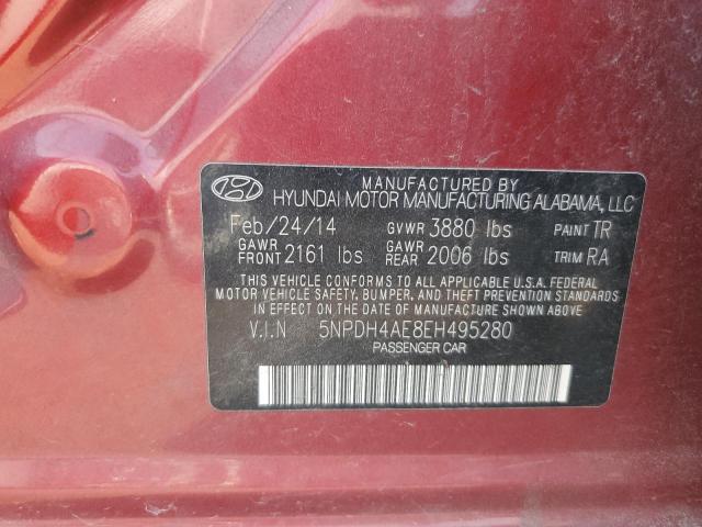 2014 HYUNDAI ELANTRA SE #3291338151