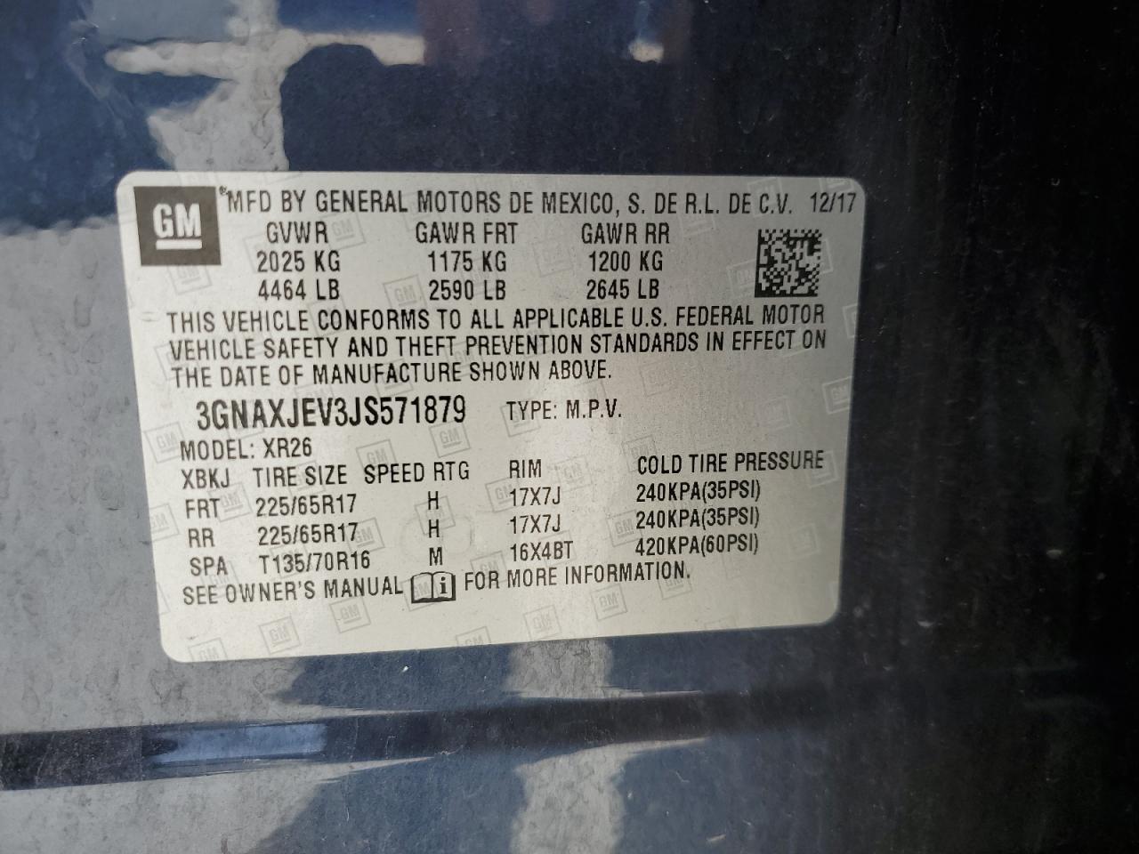 CHEVROLET EQUINOX LT