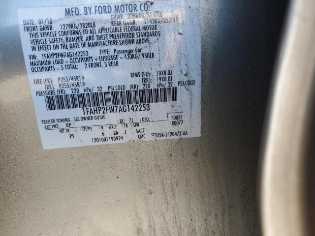 2010 FORD TAURUS LIM #3278793627