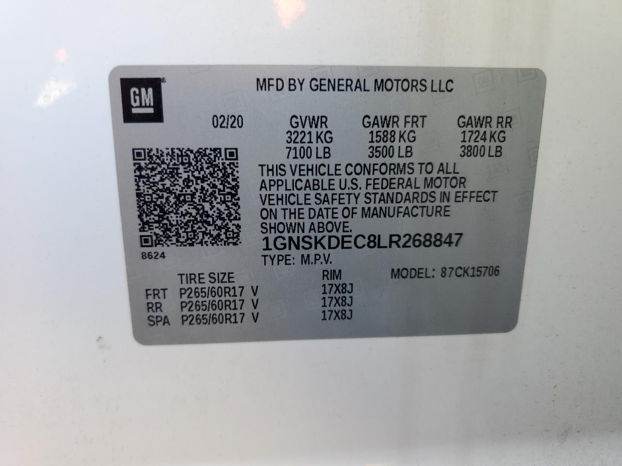 CHEVROLET TAHOE POLICE