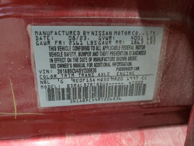 2024 NISSAN SENTRA SV - 3N1AB8CV4RY206836