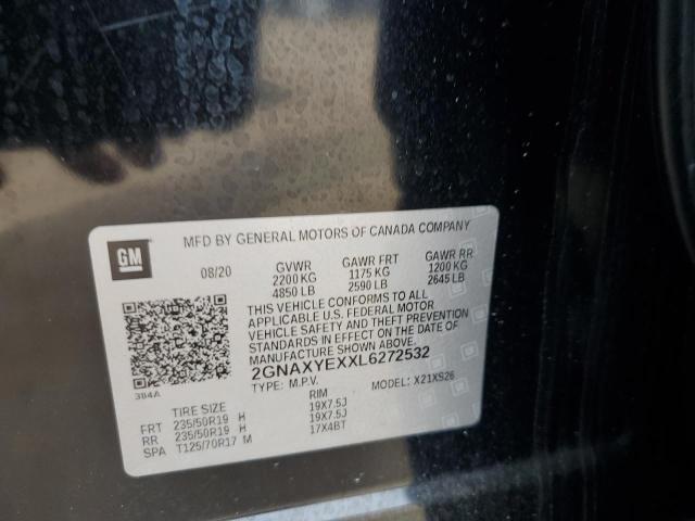 2020 CHEVROLET EQUINOX PR #3293450419