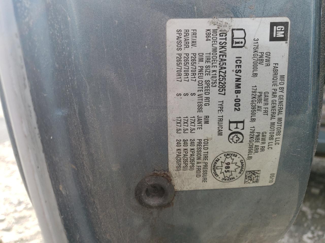 GMC SIERRA K1500 SLE