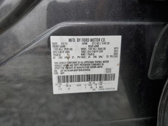 2015 FORD EDGE TITANIUM #3259545125