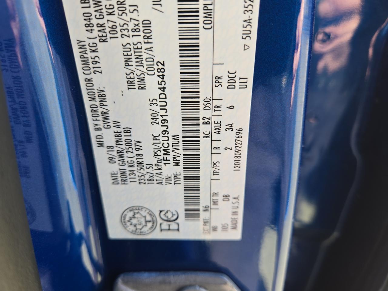 FORD ESCAPE TITANIUM