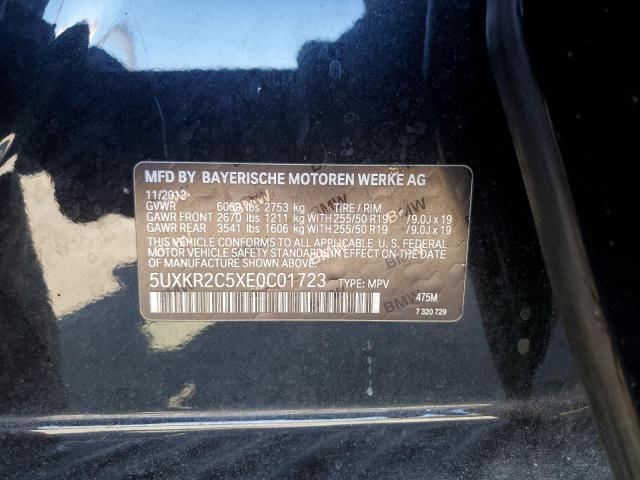 2014 BMW X5 SDRIVE3 - 5UXKR2C5XE0C01723