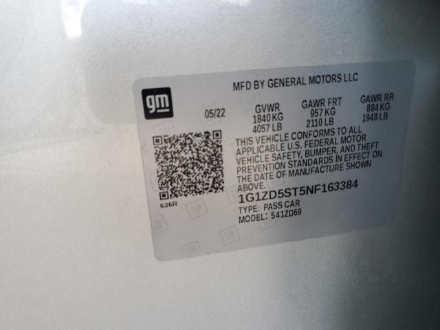 2022 CHEVROLET MALIBU LT #3285142379