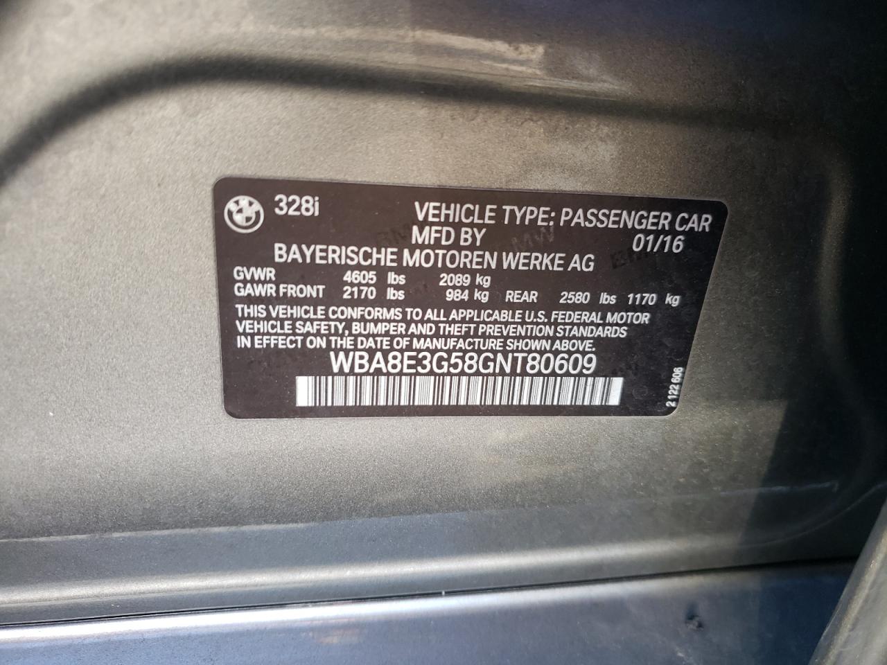 BMW 3 SERIES XI SULEV