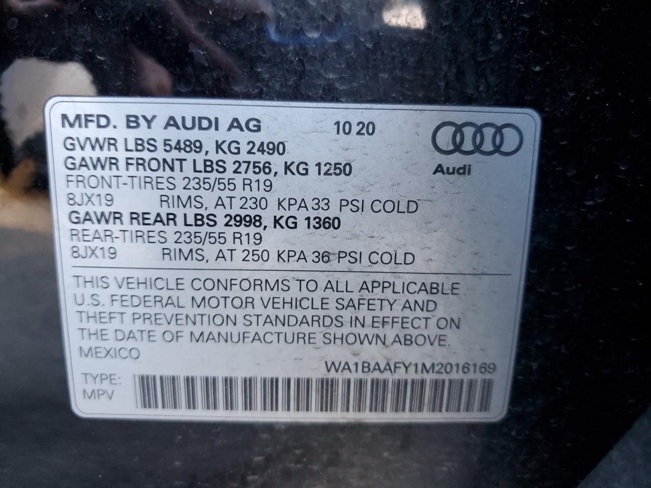 AUDI Q5 PREMIUM PLUS