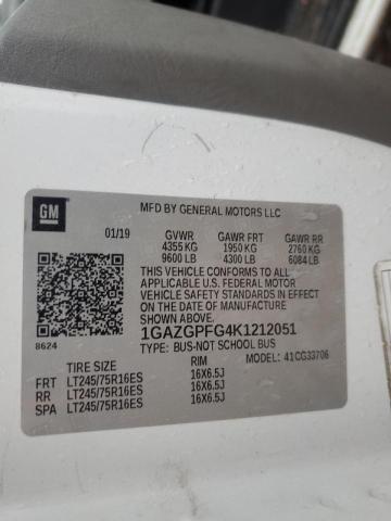 2019 CHEVROLET EXPRESS G3 #3283797451