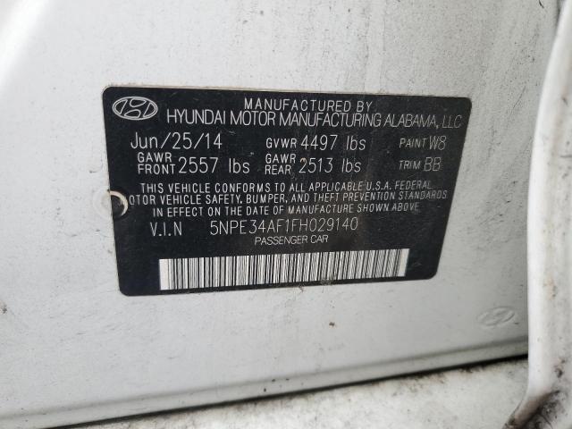 2015 HYUNDAI SONATA SPO #3315814346