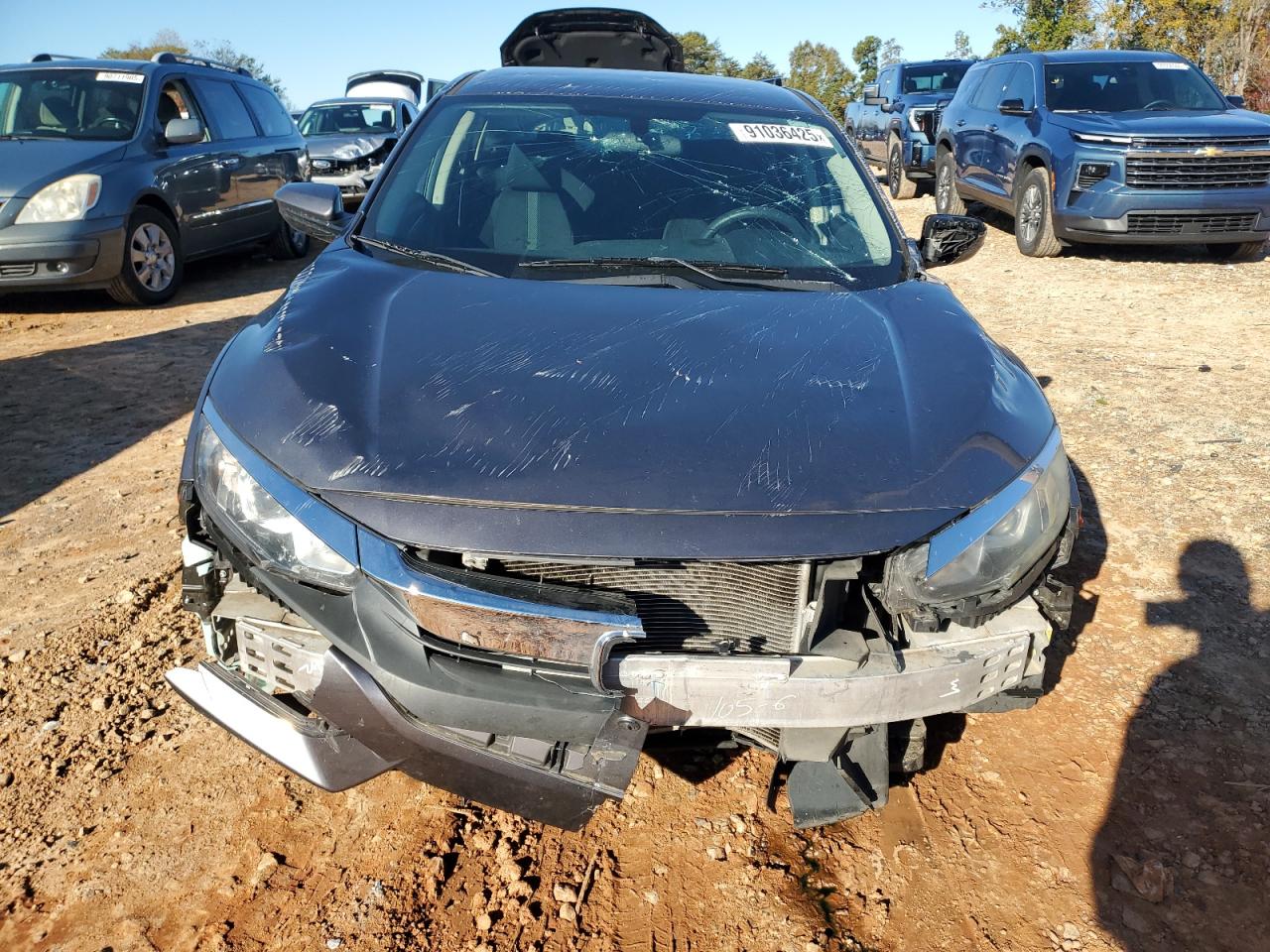 Lot #3317716078 2016 HONDA CIVIC LX