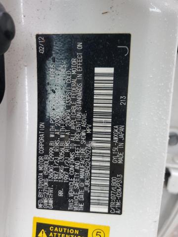 2012 LEXUS RX 450H - JTJBC1BA5C2435274