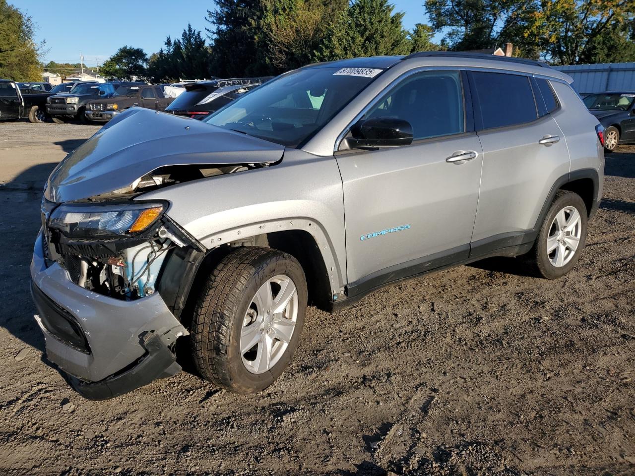 Lot #3302851921 2022 JEEP COMPASS LA
