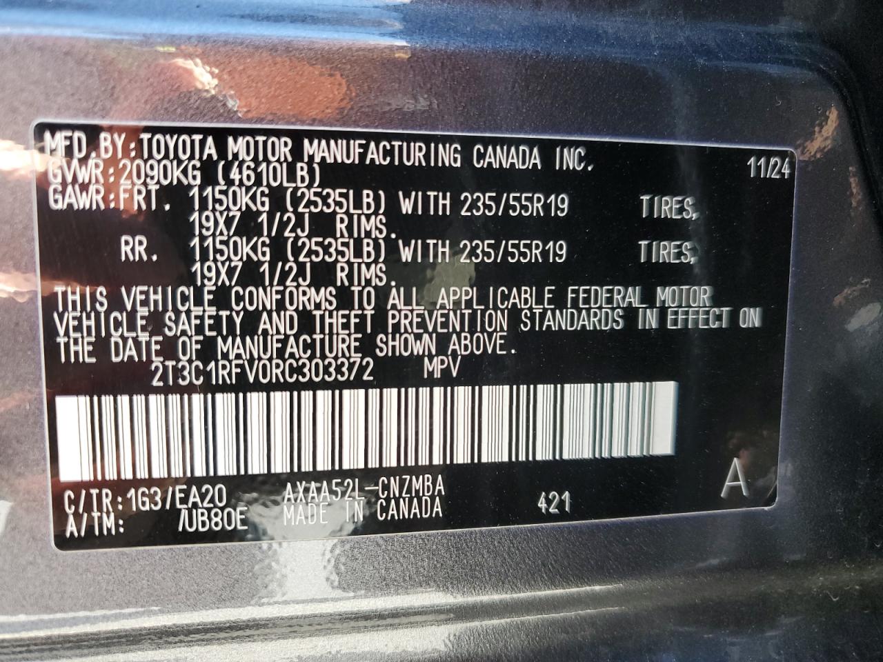 TOYOTA RAV4 XLE PREMIUM