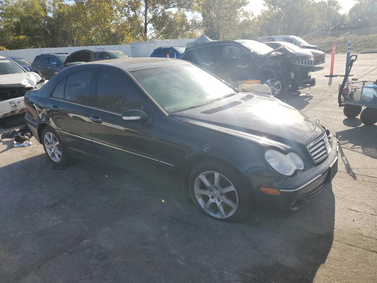 Lot #3290190231 2007 MERCEDES-BENZ C 280 4MAT