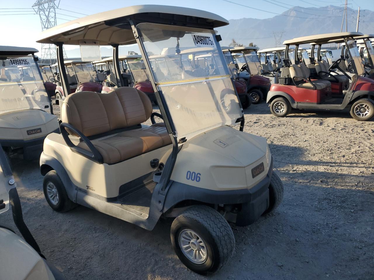 Lot #3262146615 2020 CLUB CAR TEMPO LITHIUM