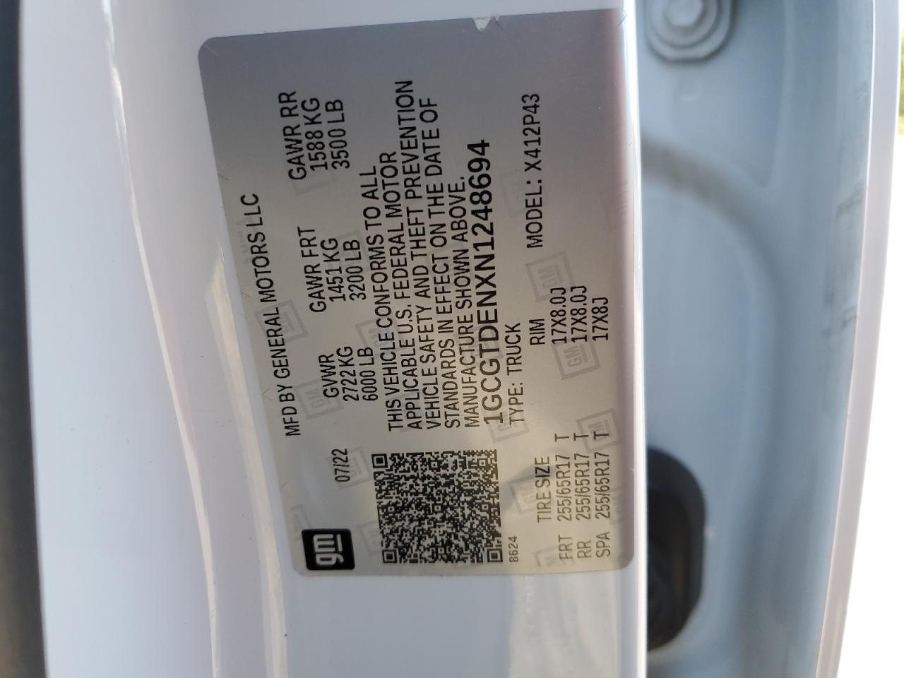 CHEVROLET COLORADO Z71