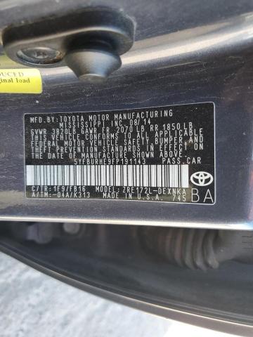 2015 TOYOTA COROLLA L #3302663012