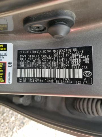 2017 TOYOTA COROLLA L - 2T1BURHE8HC815713