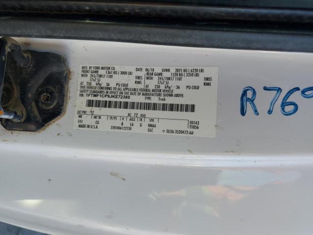 2018 FORD F150 1FTMF1CP9JKE72380