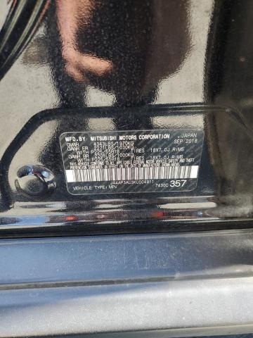 2019 MITSUBISHI OUTLANDER JA4AP3AU3KU004911