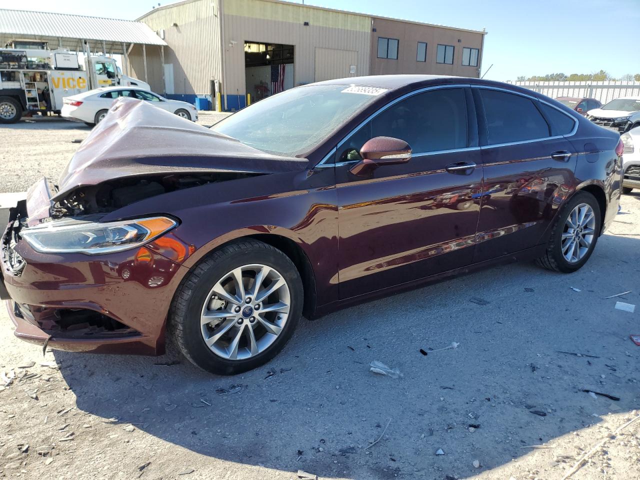Lot #3297516562 2017 FORD FUSION SE