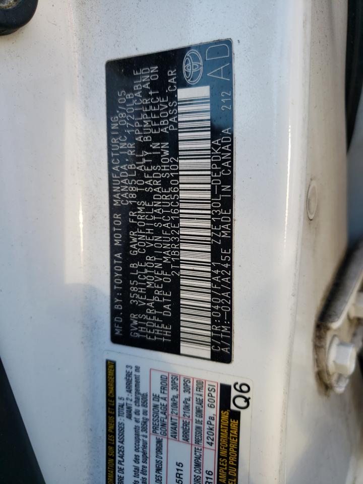 Lot #3256435355 2006 TOYOTA COROLLA CE