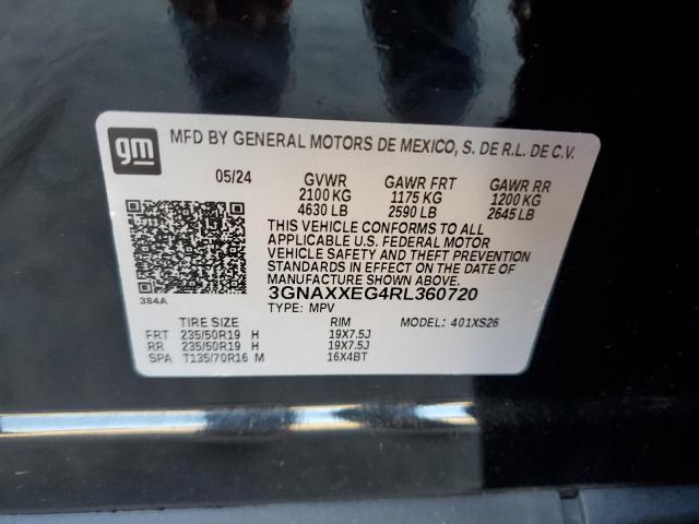2024 CHEVROLET EQUINOX PREMIER #3302733022