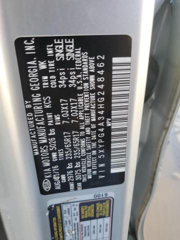 2017 KIA SORENTO LX 5XYPG4A34HG248462