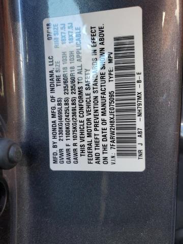 2018 HONDA CR-V EXL #3290601771