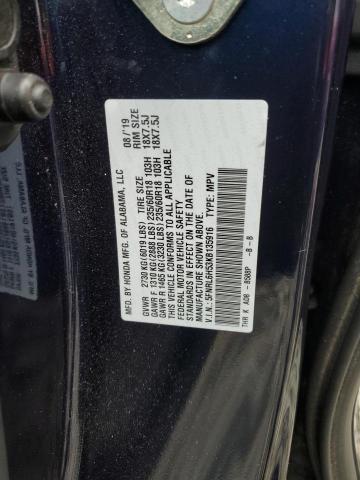 2019 HONDA ODYSSEY EX 5FNRL6H53KB135916