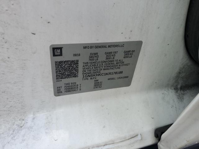 2019 CHEVROLET SUBURBAN K #3296291424