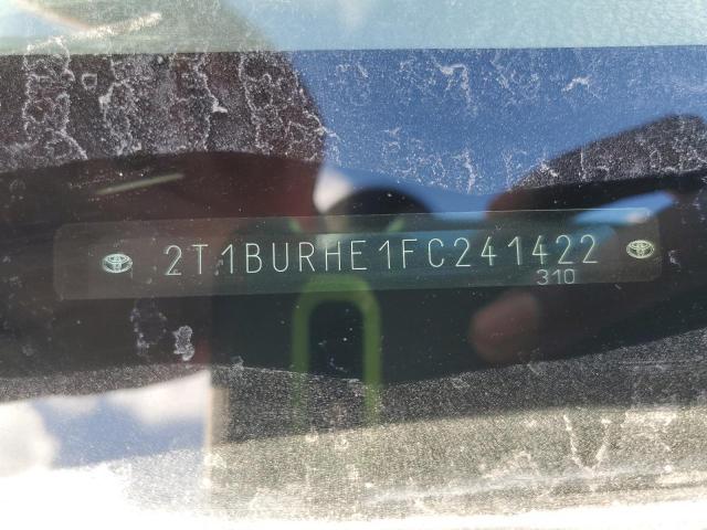 2015 TOYOTA COROLLA L - 2T1BURHE1FC241422