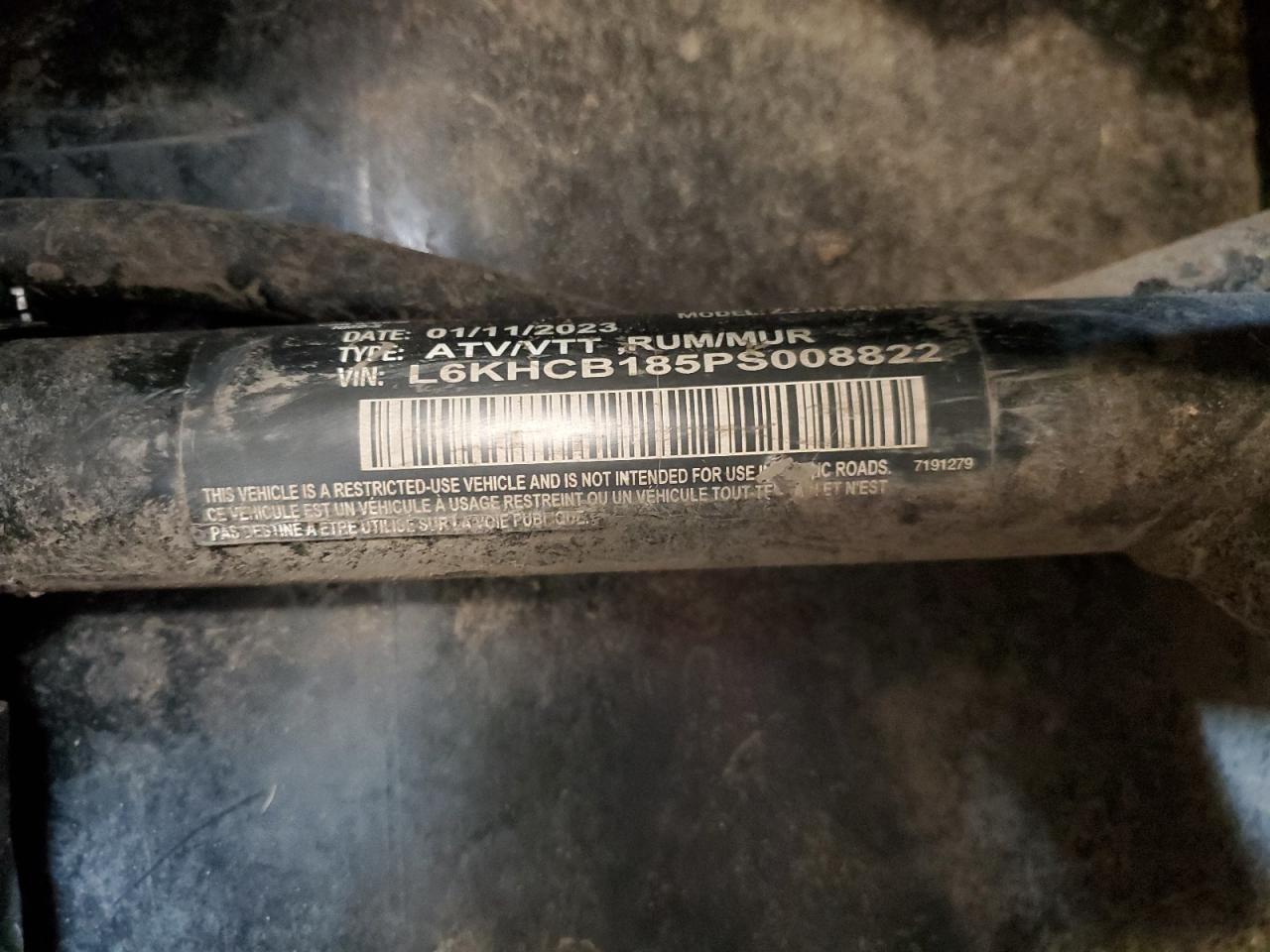 Lot #3315932082 2023 POLARIS UNKNOWN